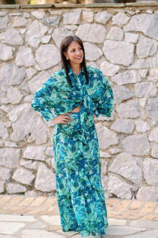 Emerald Maxi Skirt